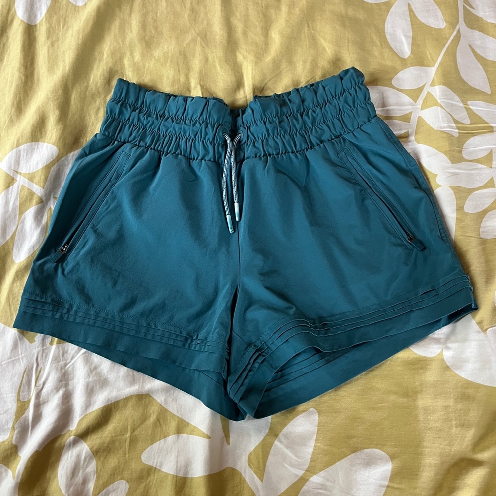 Athleta Teal Athletic Shorts